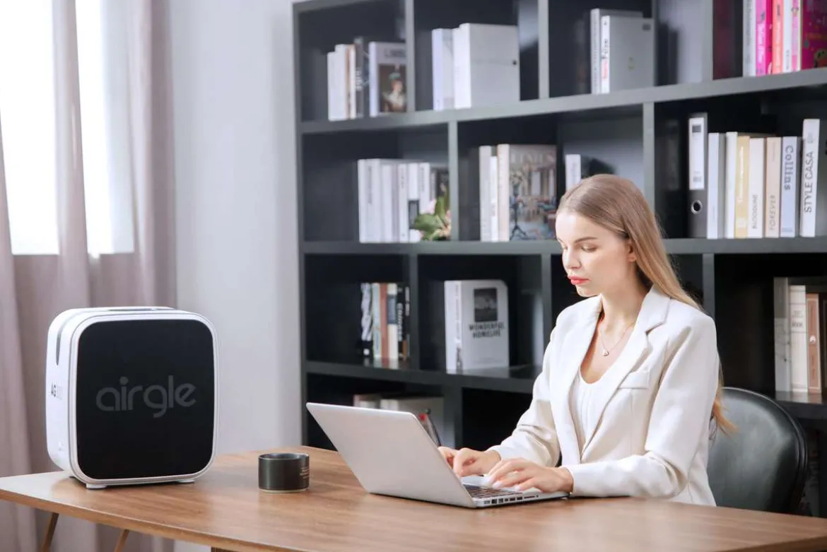 Airgle mobiler Raumluftreiniger AG300 für privat & Gewerbe