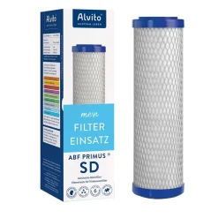 Aktivkohlefilter Alvito ABF Primus SD Blockfilter blau