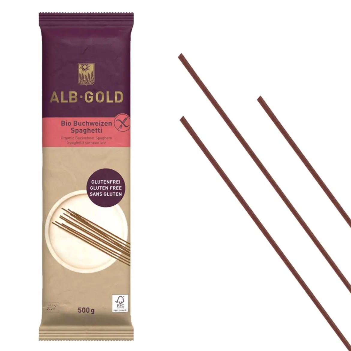ALB-GOLD Buchweizen Spaghetti: viel Geschmack, kein Gluten