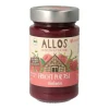 Allos Frucht Pur 75% Himbeer Fruchtaufstrich - extra fruchtig durch Bio Himbeeren