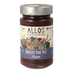 Allos Frucht Pur 75% Pflaumenaufstrich mit Zimt