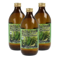 Aloe Vera Saft kaufen im Onlineshop - reines Gel aus Frischblatt