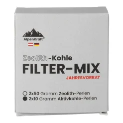 Alpenkraft Zeolith Aktivkohle Filterperlen für Duschkopf
