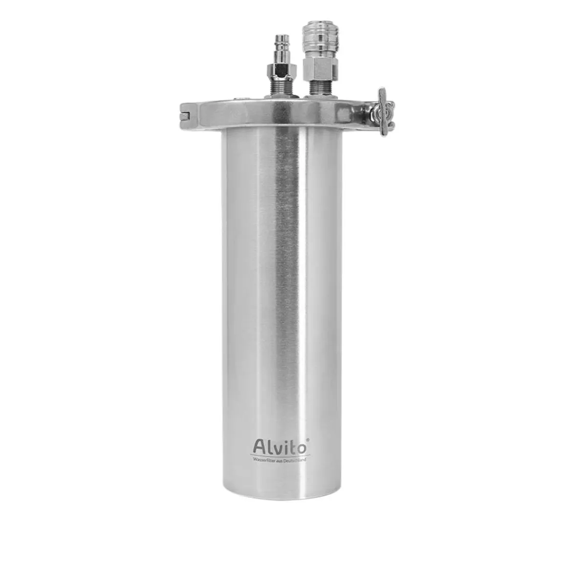Alvito Einbau-Wasserfilter INOX T aus Edelstahl
