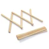 Ausklappbarer side by side Untersetzer S aus Holz
