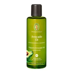 Avocadoöl Bio kaltgepresst pflegt Gesicht und trockene Haare