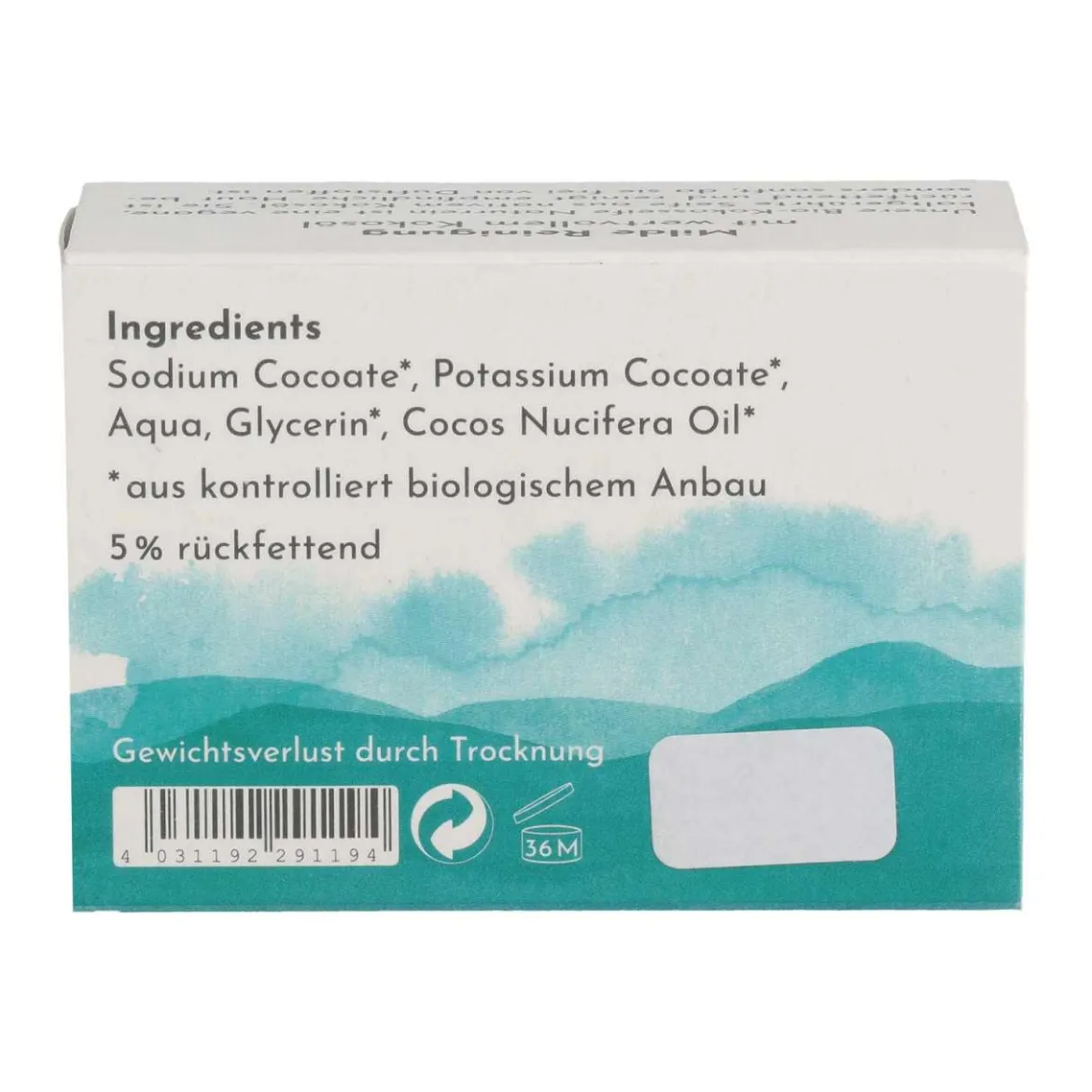 Baensch Kokosseife Haare waschen & Haut reinigen, duftfrei