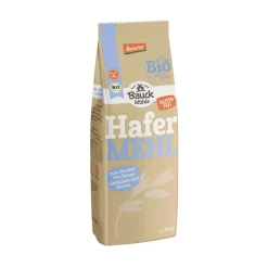 Bauckhof Hafermehl glutenfrei: Mit Bio Vollkornhafermehl backen