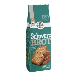 Bauck Schwarzbrot Backmischung glutenfrei - 100% pflanzlich
