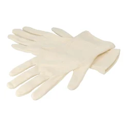 Baumwollhandschuhe für Allergiker & Neurodermitis - natur