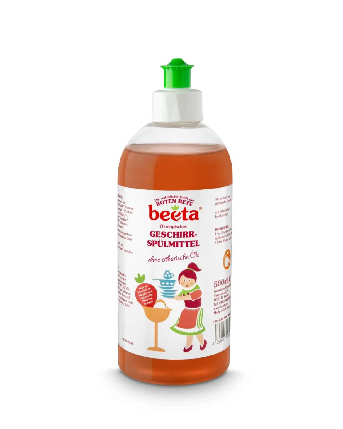 Beeta Geschirrspülmittel duftfrei
