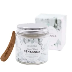 Ben & Anna Zahnpasta Sensitive ohne Fluorid im Glastiegel