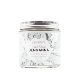 Ben & Anna Zahnpasta Sensitive ohne Fluorid im Glastiegel