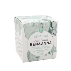 Ben & Anna Zahnpasta Sensitive ohne Fluorid im Glastiegel