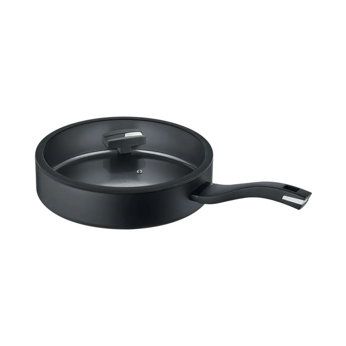 Berndes Schmorpfanne Black Edition mit Deckel & hoher Rand