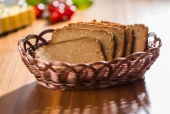 Bio Buchweizenbrot glutenfrei und ballaststoffhaltig ohne Hefe
