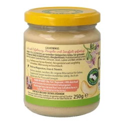 Bio Cashewmus nussig und natürlich auf Brot & Brötchen genießen