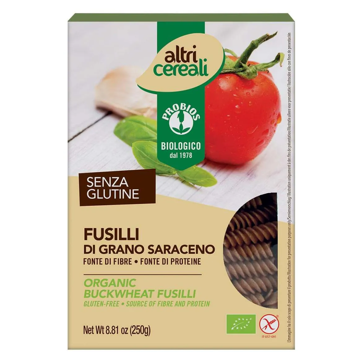 Bio Fusilli Nudeln - vielseitige, glutenfreie Buchweizen Pasta