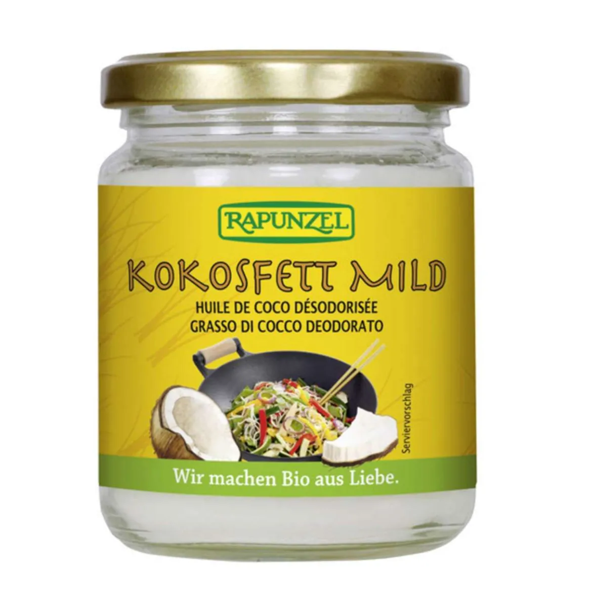 BIO Kokosfett zum Backen & Braten - geschmacksneutral