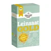 Bio Leinsaat gelb, glutenfrei & geschrotet für Brot & Müsli