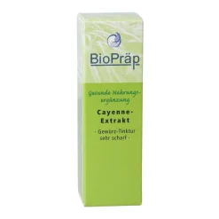 BioPräp Cayenne Extrakt Tinktur - Cayennepfeffer Tropfen, 20 ml