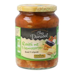 Bio Ravioli mit Gemüsefüllung - Vegan