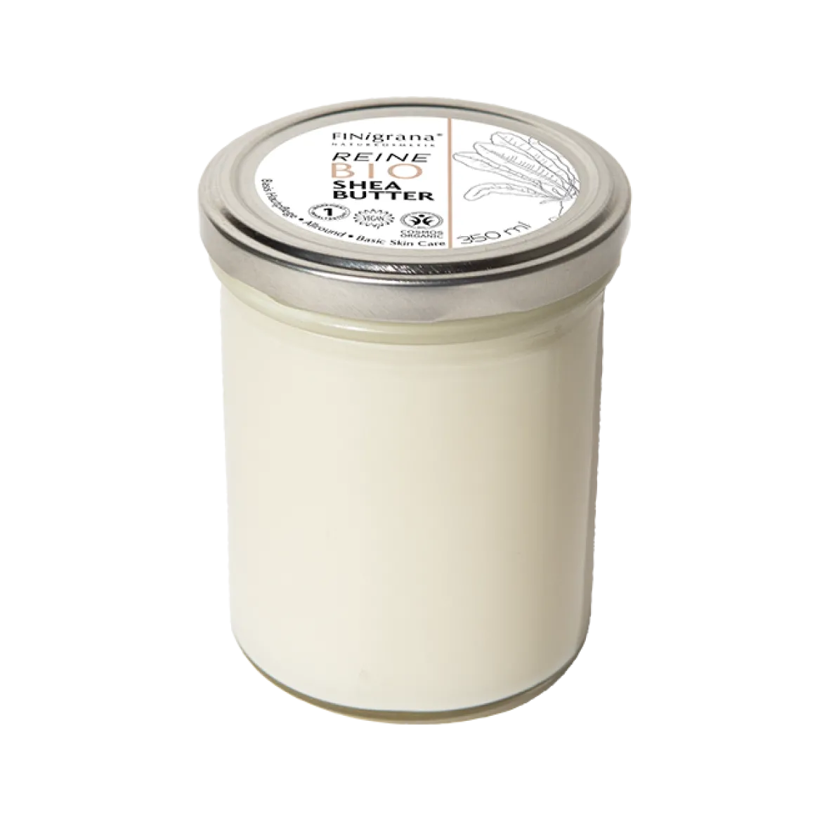 Bio Sheabutter - im attraktiven 350 g Glas kaufen