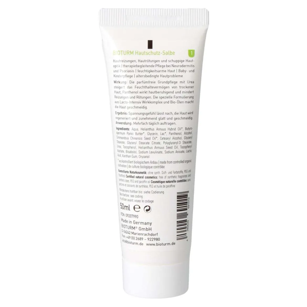 Bioturm Hautschutzsalbe Nr. 1 - Naturkosmetik Hautschutz