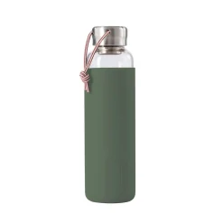 Black+Blum Borosilikatglas Trinkflasche in sieben Farben