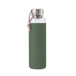 Black+Blum Borosilikatglas Trinkflasche in sieben Farben