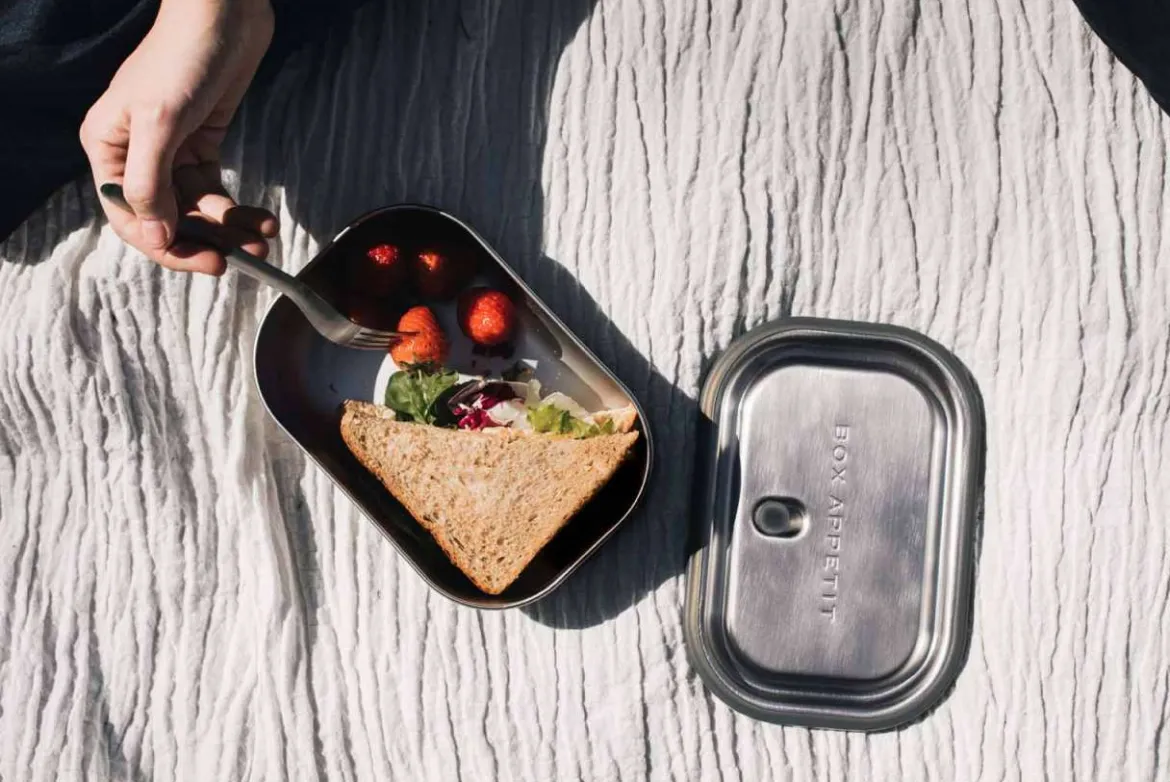 Black + Blum Lunchbox - auslaufsicher mit Gabel