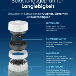 Blueair Blue Pure 3450i Max Luftreiniger mit HEPASilent und App-Steuerung