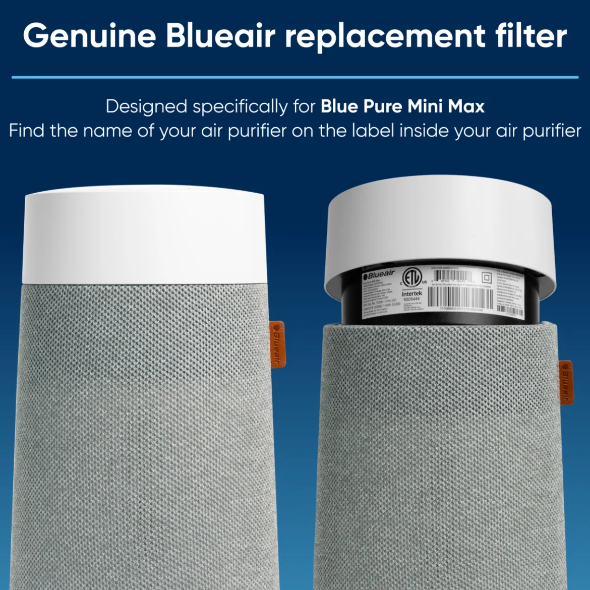 Blueair Blue Pure Mini Max Ersatzfilter Partikel + Aktivkohle