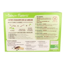 Blumenbrot Buchweizen-Knäckebrot in der günstigen Großpackung