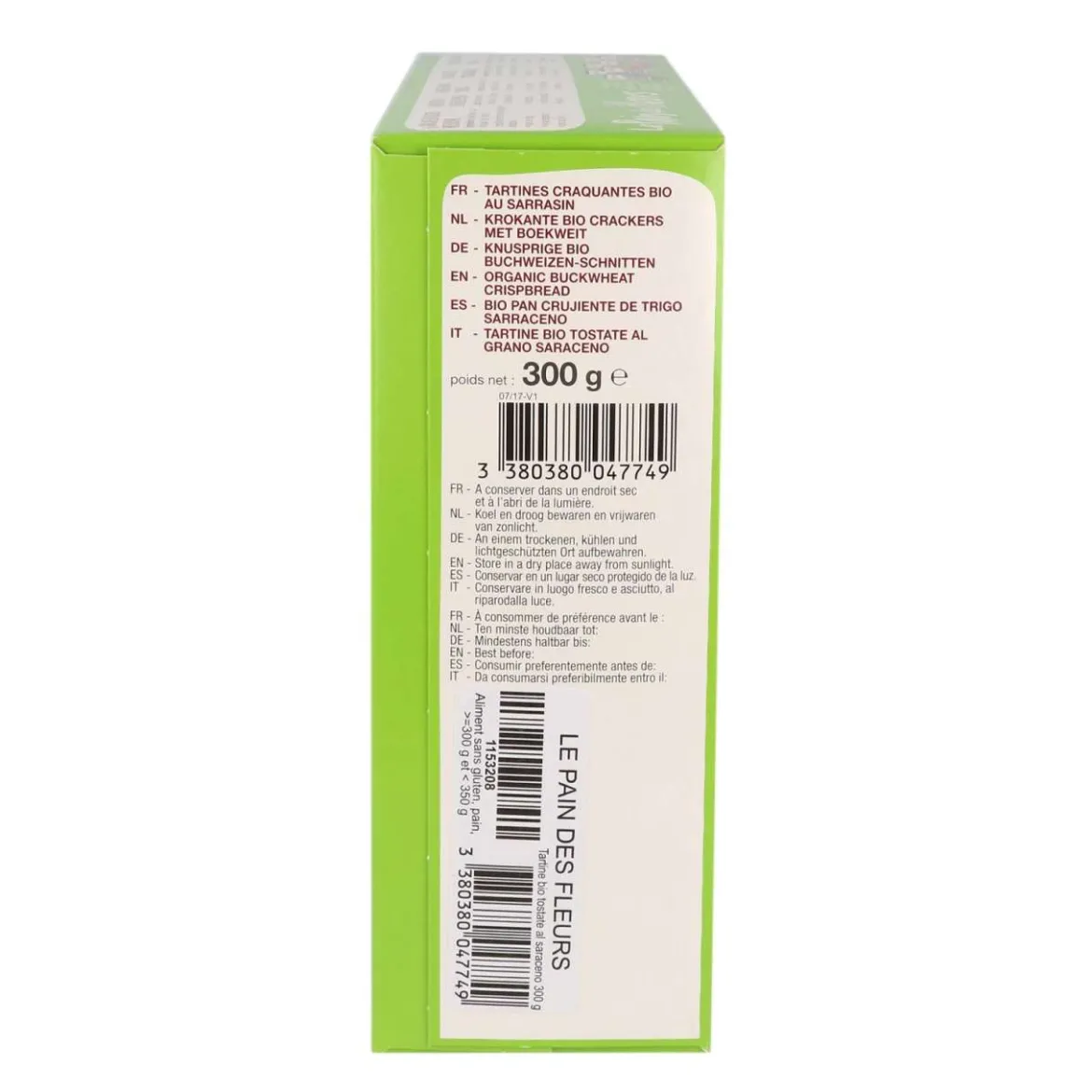 Blumenbrot Buchweizen-Knäckebrot in der günstigen Großpackung