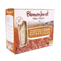 Blumenbrot Quinoa - 100% Bio Zutaten und garantiert glutenfrei