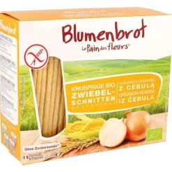 Blumenbrot Zwiebel - Dünnes Knusper Zwiebelbrot ohne Hefe