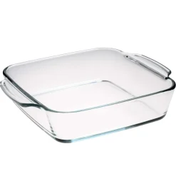 Brat und Backform quadratisch
