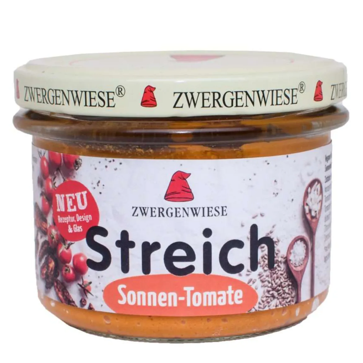 Brotaufstrich Zwergenwiese Sonnen Tomate - Bio-zertifiziert und vegan