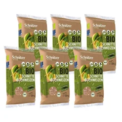 Buchweizenbrot ohne Hefe im 6 x 250 g Sparpack kaufen
