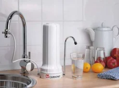 Carbonit SanUno Classic - Auftisch Wasserfilter sofort montiert
