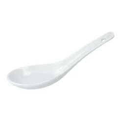 Chinalöffel aus Porzellan zu Suppen und Desserts, 14 cm
