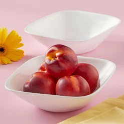 Corelle Müslischale pure white aus robustem, weißem Glas