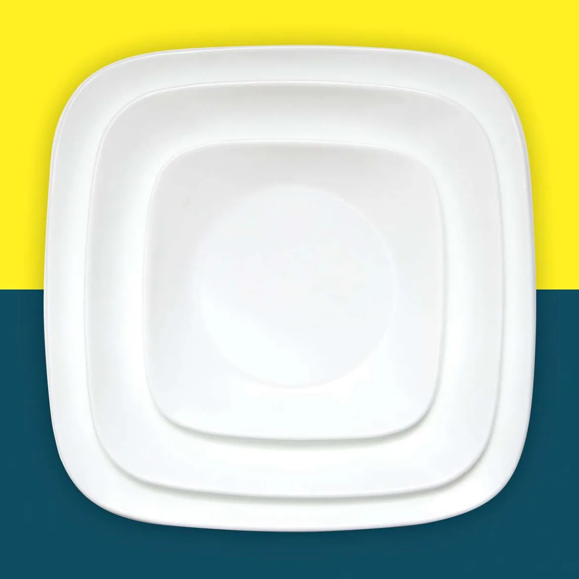 Corelle Speiseteller pure white: ideal als Campinggeschirr