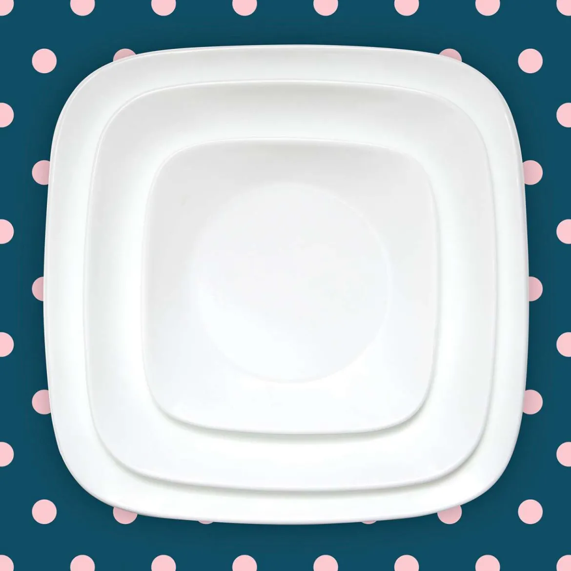 Corelle Speiseteller pure white: ideal als Campinggeschirr