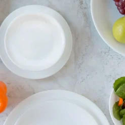 Corelle weißer Teller 26 cm: kratzfest & spülmaschinenfest