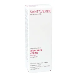Creme gegen Rötungen im Gesicht mit Aloe Vera - Santaverde