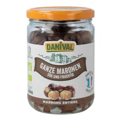 Danival Bio Maronen - Ganze Esskastanien geschält & gekocht