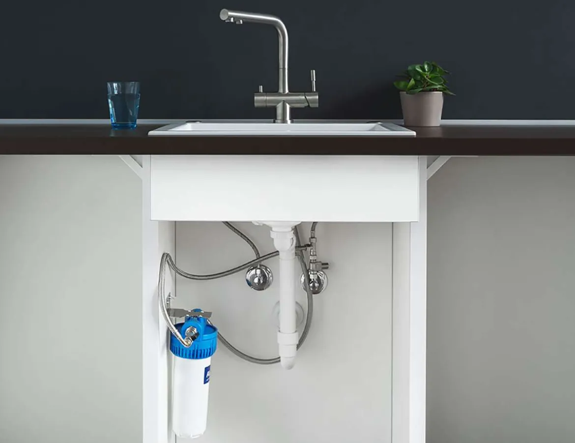 Einbaufilter 2.2 Safe mit Aquastop von Alvito
