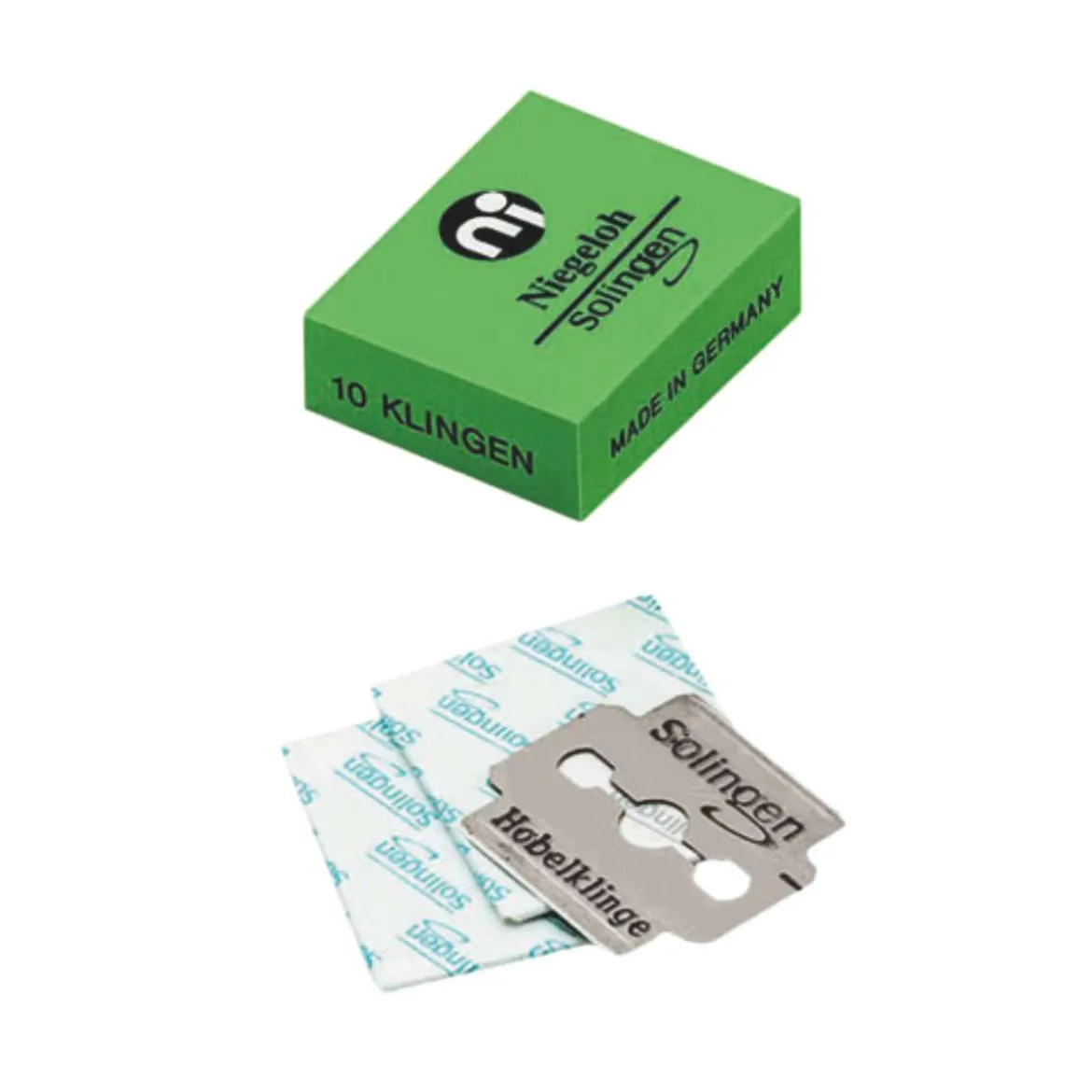 20-er Pack Ersatzklingen für Hornhauthobel Niegeloh Solingen